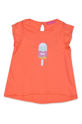 BODYTALK-Παιδικό σετ απο t-shirt και σορτς BODYTALK 1231-743299 πορτοκαλί