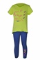 BODYTALK-Παιδικό σετ από t-shirt και κολάν BODYTALK 1201-743799 πράσινο μπλε