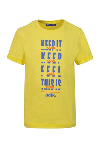 BODYTALK-Παιδικό t-shirt BODYTALK 1201-754628 κίτρινο