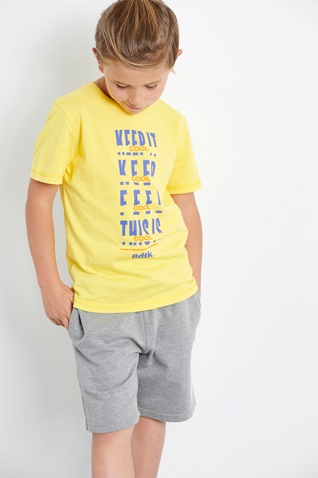 BODYTALK-Παιδικό t-shirt BODYTALK 1201-754628 κίτρινο