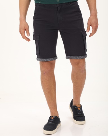 DORS-Ανδρική cargo βερμούδα DORS 2136004.C04 μπλε