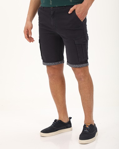 DORS-Ανδρική cargo βερμούδα DORS 2136004.C04 μπλε