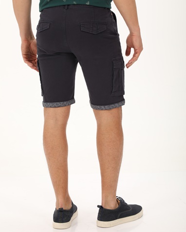 DORS-Ανδρική cargo βερμούδα DORS 2136004.C04 μπλε