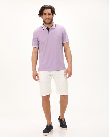 DORS-Ανδρική chino βερμούδα DORS 2136001.C01 λευκή