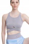 BODYTALK-Γυναικείο αθλητικό cropped top BODYTALK 1211-902020 μοβ