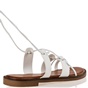 ENVIE -Γυναικεία flat σανδάλια ENVIE E96-17265 λευκά