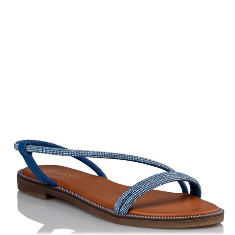 ENVIE -Γυναικεία flat σανδάλια ENVIE E96-17308 μπλε