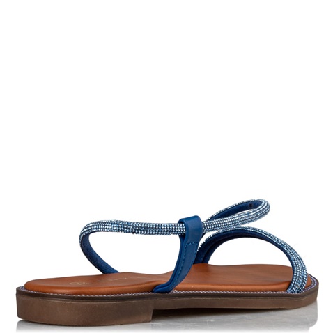 ENVIE -Γυναικεία flat σανδάλια ENVIE E96-17308 μπλε