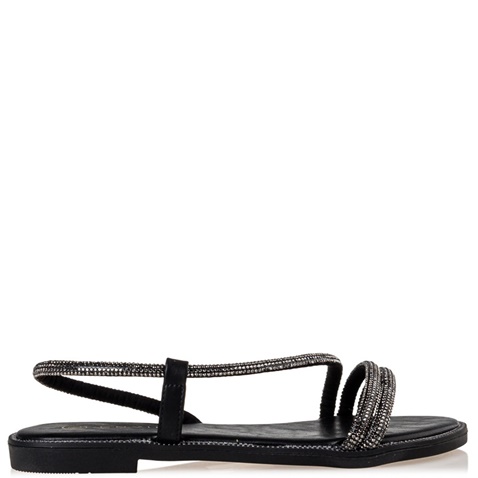 ENVIE -Γυναικεία flat σανδάλια ENVIE E96-17308 μαύρα