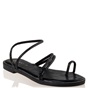 ENVIE -Γυναικεία flat σανδάλια ENVIE E96-17327 μαύρα