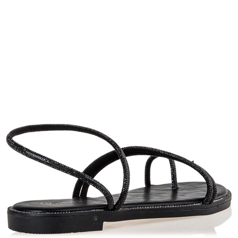ENVIE -Γυναικεία flat σανδάλια ENVIE E96-17327 μαύρα