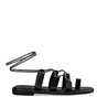 ENVIE -Γυναικεία flat σανδάλια ENVIE E96-19005 μαύρα
