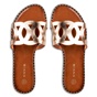 ENVIE -Γυναικεία flat σανδάλια ENVIE E96-19010 χρυσά