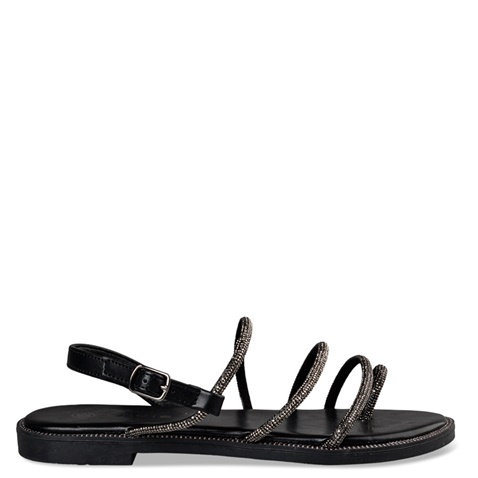 ENVIE -Γυναικεία flat σανδάλια ENVIE E96-19011 μαύρα