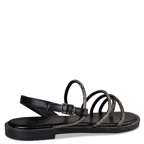 ENVIE -Γυναικεία flat σανδάλια ENVIE E96-19011 μαύρα