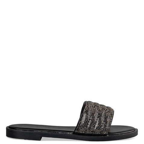 ENVIE -Γυναικεία flat σανδάλια ENVIE E96-19018 μαύρα