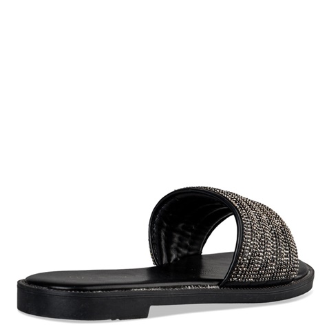 ENVIE -Γυναικεία flat σανδάλια ENVIE E96-19018 μαύρα