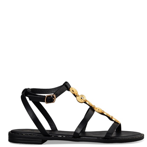 ENVIE -Γυναικεία flat σανδάλια ENVIE E96-19020 μαύρα