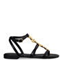 ENVIE -Γυναικεία flat σανδάλια ENVIE E96-19020 μαύρα