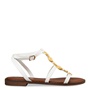 ENVIE -Γυναικεία flat σανδάλια ENVIE E96-19020 λευκά