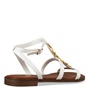 ENVIE -Γυναικεία flat σανδάλια ENVIE E96-19020 λευκά