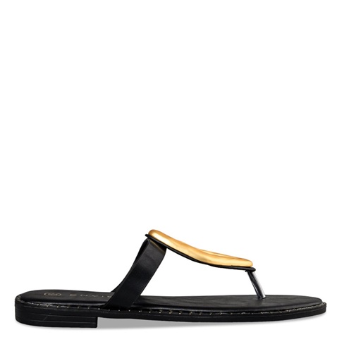 ENVIE -Γυναικεία flat σανδάλια ENVIE E96-19034 μαύρα