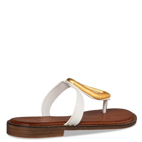 ENVIE -Γυναικεία flat σανδάλια ENVIE E96-19034 λευκά
