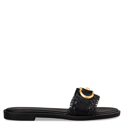 ENVIE -Γυναικεία flat σανδάλια ENVIE E96-19054 μαύρα