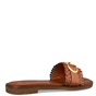 ENVIE -Γυναικεία flat σανδάλια ENVIE E96-19054 καφέ