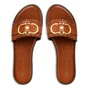 ENVIE -Γυναικεία flat σανδάλια ENVIE E96-19054 καφέ