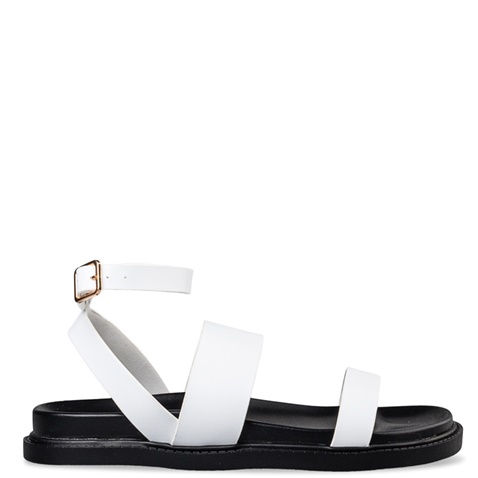 ENVIE -Γυναικεία flat σανδάλια ENVIE E22-19163 λευκά