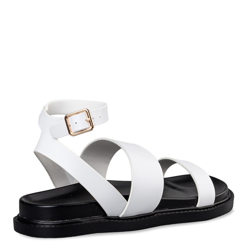 ENVIE -Γυναικεία flat σανδάλια ENVIE E22-19163 λευκά