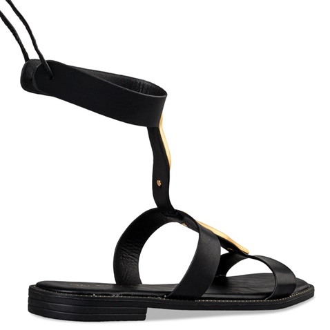 ENVIE -Γυναικεία flat σανδάλια ENVIE E96-19065 μαύρα