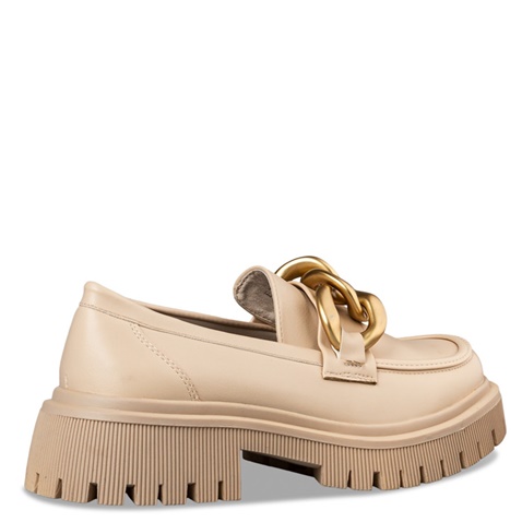 ENVIE -Γυναικεία loafers ENVIE E23-19248 μπεζ