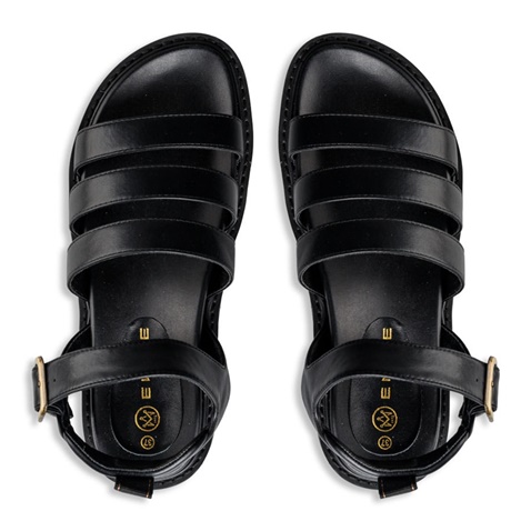 ENVIE -Γυναικεία flat σανδάλια ENVIE E32-19364 μαύρα