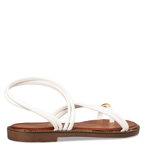 ENVIE -Γυναικεία flat σανδάλια ENVIE E96-19080 λευκά