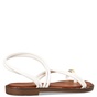 ENVIE -Γυναικεία flat σανδάλια ENVIE E96-19080 λευκά
