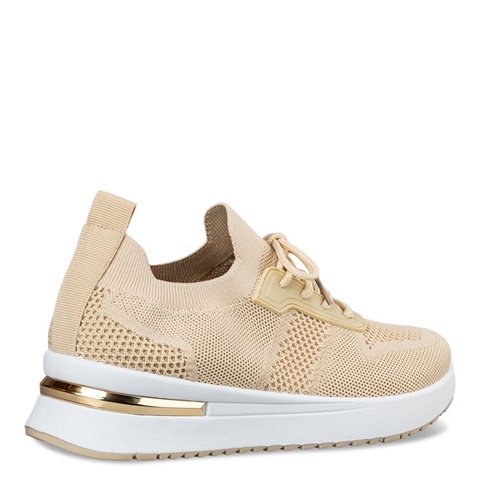 MISS NV-Γυναικεία sneakers MISS NV V56-19355 μπεζ