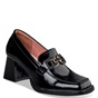 MISS NV-Γυναικεία ψηλά loafers MISS NV V57-20386 μαύρα