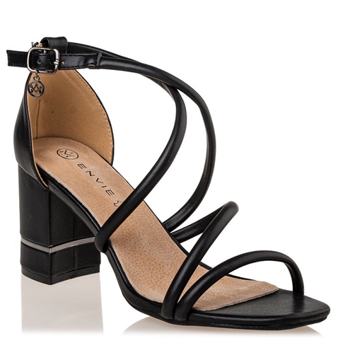 ENVIE -Γυναικεία πέδιλα ENVIE E64-17051 μαύρα