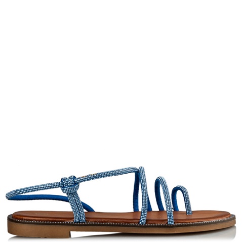 ENVIE -Γυναικεία flat σανδάλια ENVIE E96-17260 μπλε