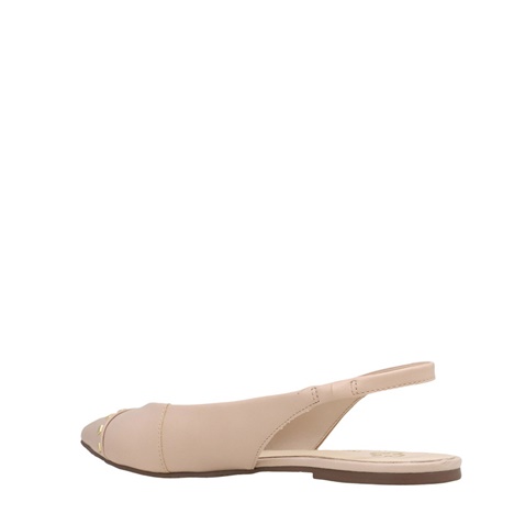 CAPODARTE -Γυναικείες flat slingback γόβες CAPODARTE 4017953 μπεζ