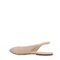 CAPODARTE -Γυναικείες flat slingback γόβες CAPODARTE 4017953 μπεζ