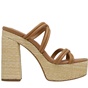 MICHAEL KORS-Γυναικεία πέδιλα mules MICHAEL KORS 40S4CNMS1L καφέ