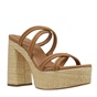 MICHAEL KORS-Γυναικεία πέδιλα mules MICHAEL KORS 40S4CNMS1L καφέ