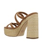 MICHAEL KORS-Γυναικεία πέδιλα mules MICHAEL KORS 40S4CNMS1L καφέ