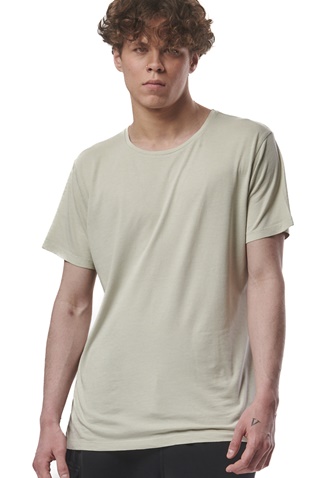 BODY ACTION-Ανδρικό t-shirt BODY ACTION 053420-01 γκρι
