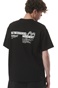 BODY ACTION-Ανδρικό t-shirt BODY ACTION 053421-01 μαύρο