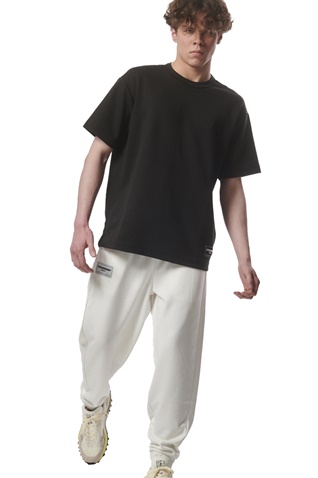 BODY ACTION-Ανδρικό t-shirt BODY ACTION 053421-01 μαύρο