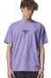 BODY ACTION-Ανδρικό t-shirt BODY ACTION 053422-01 μοβ
